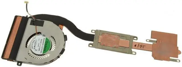 Alt view image 2 of 3 - Dell OEM Latitude E5450 CPU Heatsink Fan Assembly for Fan Heatsink MJ15R