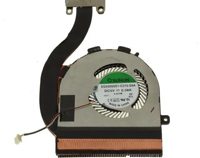 Alt view image 3 of 3 - Dell OEM Latitude E5450 CPU Heatsink Fan Assembly for Fan Heatsink MJ15R