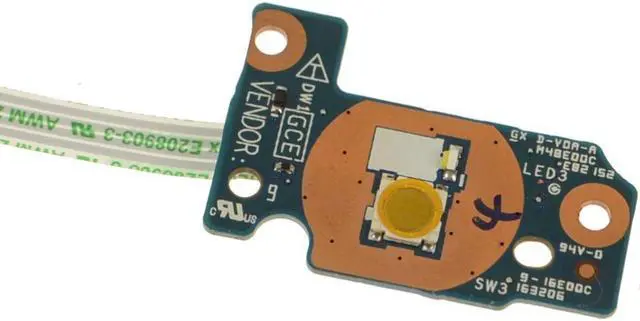Main image of Dell OEM Inspiron 7566 7567 Power Button Board  Cable WDRC4