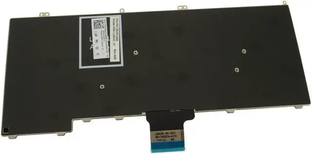 Alt view image 2 of 5 - Dell Latitude E7240 E7440 NSK-LDAUC Black French Candian QWERTY Keyboard NSK-LDAUC HK6YH N2N10