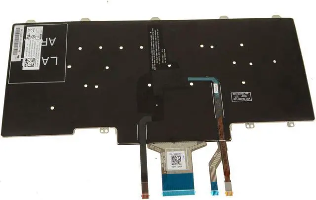 Alt view image 11 of 12 - New Dell OEM Latitude 5490 7490 Backlit Laptop Keyboard Dual Point 6NK3R
