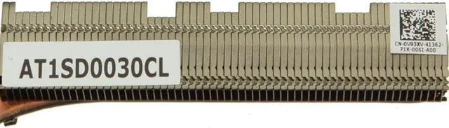 Alt view image 3 of 3 - Dell OEM Latitude 5480 5490 CPU Assembly For U-Type CPU  Heatsink V93XV