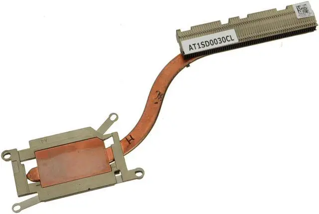Alt view image 2 of 3 - Dell OEM Latitude 5480 5490 CPU Assembly For U-Type CPU  Heatsink V93XV