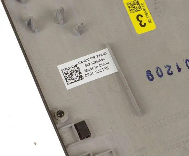 Alt view image 3 of 7 - New Dell OEM Latitude 7490 Bottom Base Assembly JCT3R