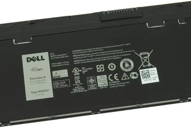 Alt view image 3 of 6 - New  Dell OEM Original Latitude E7240 E7250 4-cell Laptop Battery 45Wh WD52H