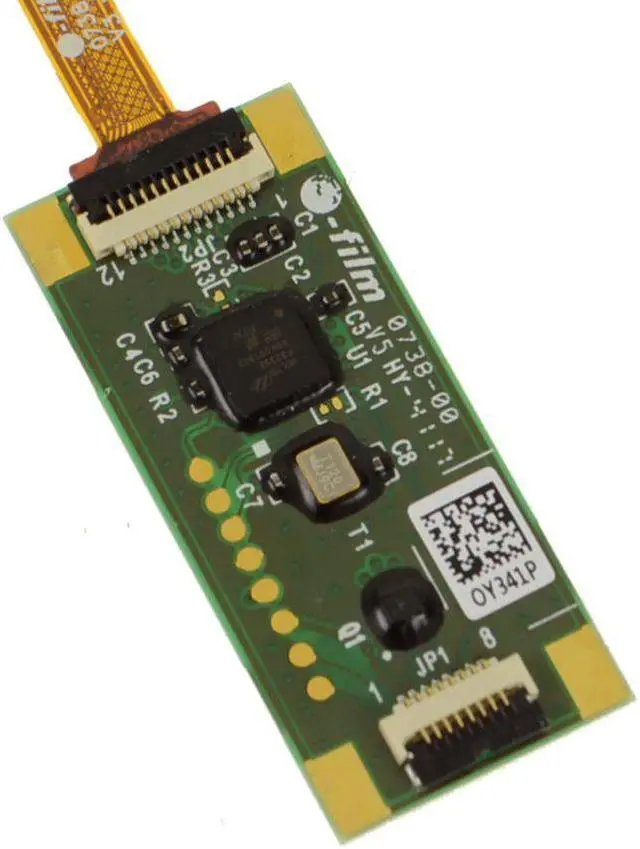 Alt view image 3 of 3 - Dell OEM Inspiron 5570 5575 Fingerprint Reader Module Circuit Board Silver