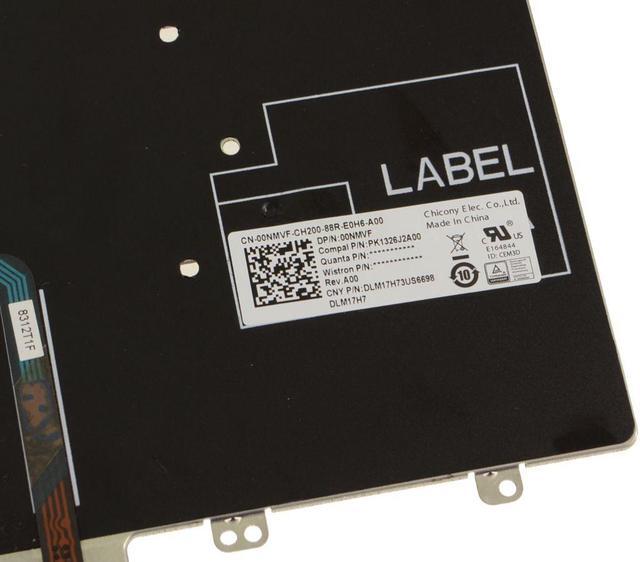 Alt view image 4 of 6 - Dell OEM Precision 7730 7530 7740 7540 Laptop Keyboard Laptop Keyboard 0NMVF