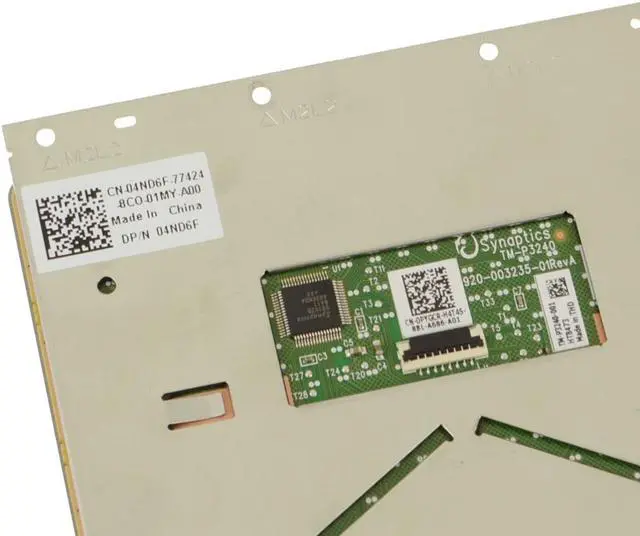 Alt view image 3 of 6 - Dell OEM Inspiron 7773 2-in-1 Touchpad Sensor Module Dark Gray