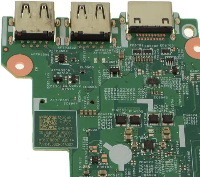 Alt view image 3 of 16 - Dell OEM Inspiron 3573 14 3473 Motherboard System Board Motherboard 4N9GT