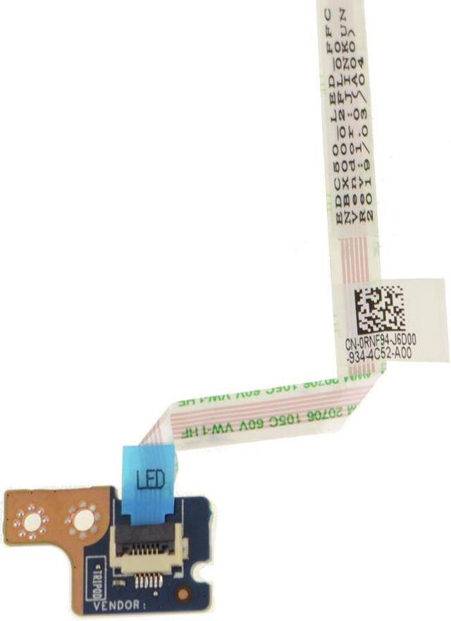 Alt view image 2 of 3 - Dell OEM Latitude 5500 Status Indicator LED Circuit Board  Cable RNF94