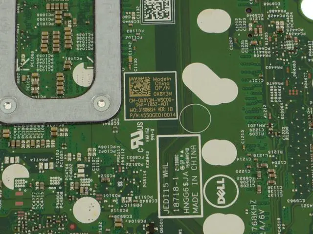 Alt view image 3 of 18 - Dell OEM Inspiron 7590 2-in-1 Motherboard System Board Core Motherboard X8Y3N