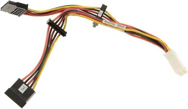Alt view image 3 of 4 - Dell J1520 powersupply wire harness with 4 SATA connectors (4 drop) f