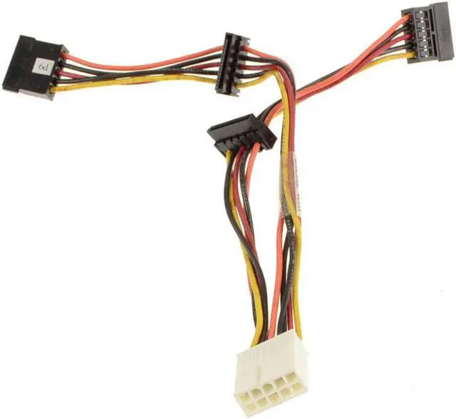 Alt view image 4 of 4 - Dell J1520 powersupply wire harness with 4 SATA connectors (4 drop) f