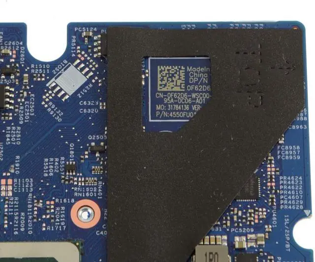Alt view image 3 of 9 - Dell OEM Inspiron 5584 Motherboard System Board Core i5 Motherboard F62D6