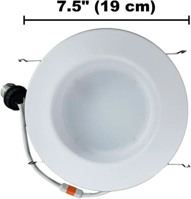 Alt view image 7 of 20 - Philips 5-6" Downlight LED 10w 800 Lumens Daylight 5000k Dimmable - 65w equiv