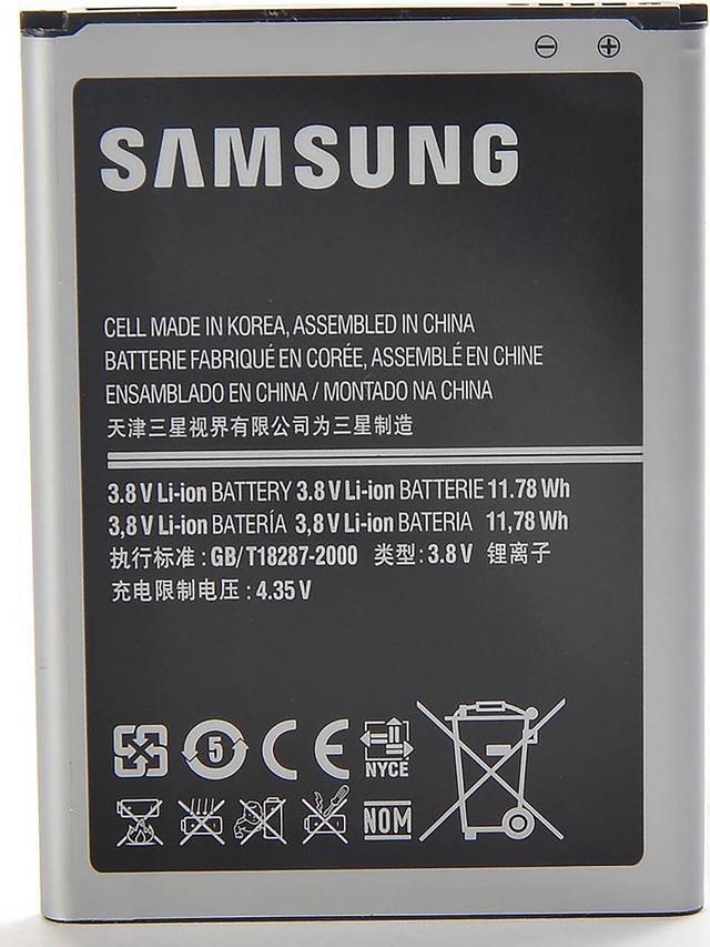 Alt view image 2 of 2 - Samsung Galaxy Note 2 II OEM Smartphone Battery 3.8V Li-Ion 3100mAh EB595675LA