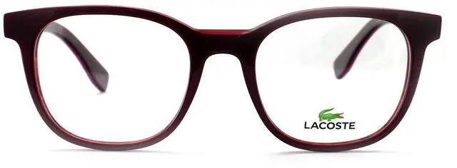 Alt view image 2 of 13 - Lacoste Women's Eyeglasses L2809 615 Red Plastic 50 19 140