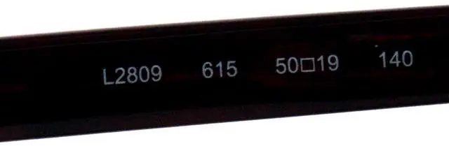 Alt view image 5 of 13 - Lacoste Women's Eyeglasses L2809 615 Red Plastic 50 19 140