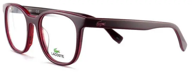 Alt view image 3 of 13 - Lacoste Women's Eyeglasses L2809 615 Red Plastic 50 19 140