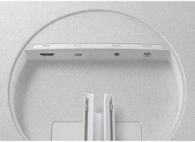 Alt view image 12 of 12 - Samsung UR59C ViewFinity LU32R591CWNXZA 32" (Actual size 31.5") Ultra HD 3840 x 2160 4K Resolution HDMI DisplayPort Flicker Free LED Backlit Curved LCD Monitor White