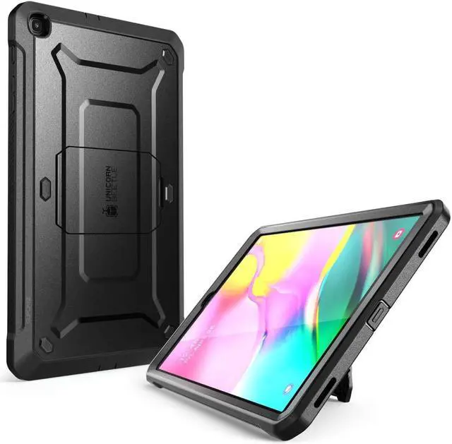 Alt view image 5 of 13 - Galaxy Tab A 10.1 inch Unicorn Beetle Pro Full-Body Case (Black)