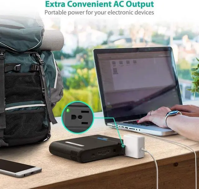 Alt view image 12 of 16 - RAVPower Xtreme 23000mAh 3-Port Portable External Battery Charger with (9V/12V/16V/19V/20V Multi-Voltage 4.5A Max output) for Notebooks, Digital Cameras, iPhone, iPad and any other USB-Charged devices