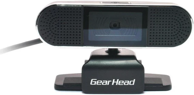 Alt view image 13 of 14 - Gear Head WC8500HD Webcam - 2 Megapixel - Black, Silver - USB 2.0 - 8 Megapixel Interpolated - 1920 x 1080 Video - Auto-focus - Widescreen - Microphone