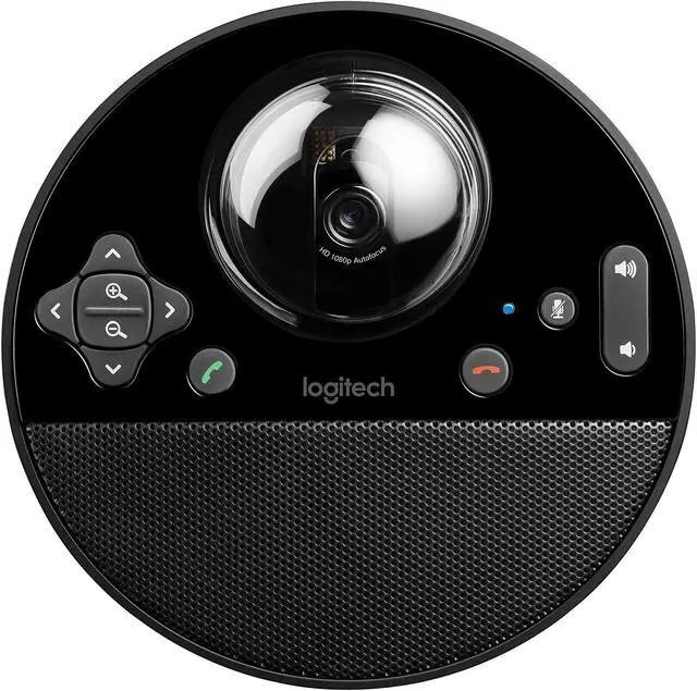 Alt view image 4 of 10 - logitech conference cam bcc950 video conference webcam, hd 1080p camera with built-in speakerphone