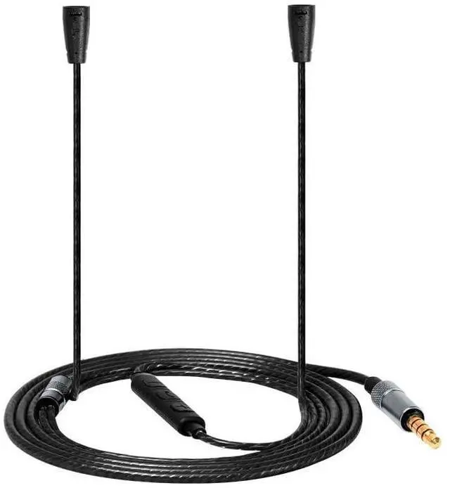 Alt view image 2 of 2 - 3.5mm Audio Jack Cable with Mic for Sennheiser IE80 IE8 IE80s IE8i Earphone 4ft