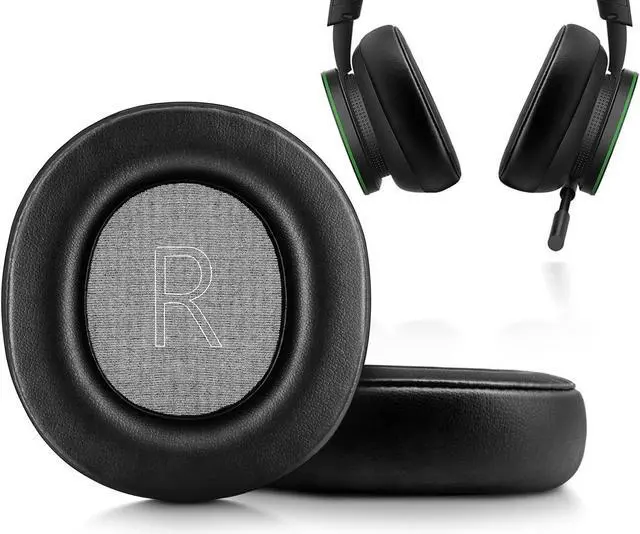 Main image of Earpads cover Replacement for ASUS ROG Delta S, Delta II Wireless Headphones Ear Pads Cushions Soft Protein Leather Earmuffs with Noise Isolation Foam