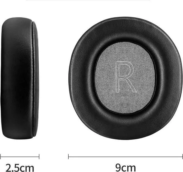 Alt view image 5 of 7 - Earpads cover Replacement for ASUS ROG Delta S, Delta II Wireless Headphones Ear Pads Cushions Soft Protein Leather Earmuffs with Noise Isolation Foam