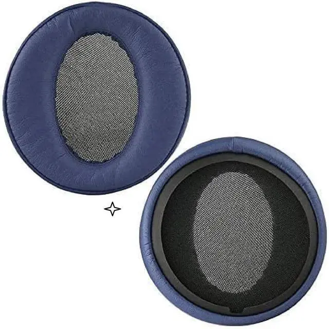 Alt view image 5 of 5 - Earpads cover Replacement for Sony MDR-XB950BT MDR-XB950 MDR-XB950AP Ear Cushions Pads Headphone Ear Pads Cushions Soft Protein Leather Earmuffs with Noise Isolation Foam (Blue)
