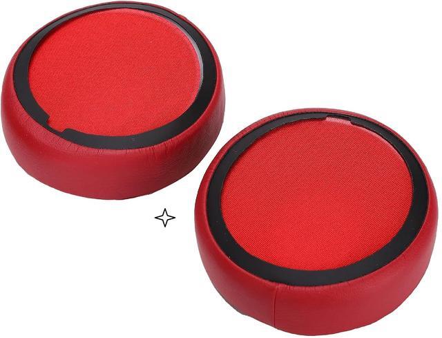 Alt view image 6 of 6 - Earpads cover Replacement for Sony MDR-XB950BT MDR-XB950 MDR-XB950AP Ear Cushions Pads Headphone Ear Pads Cushions Soft Protein Leather Earmuffs with Noise Isolation Foam (RED)