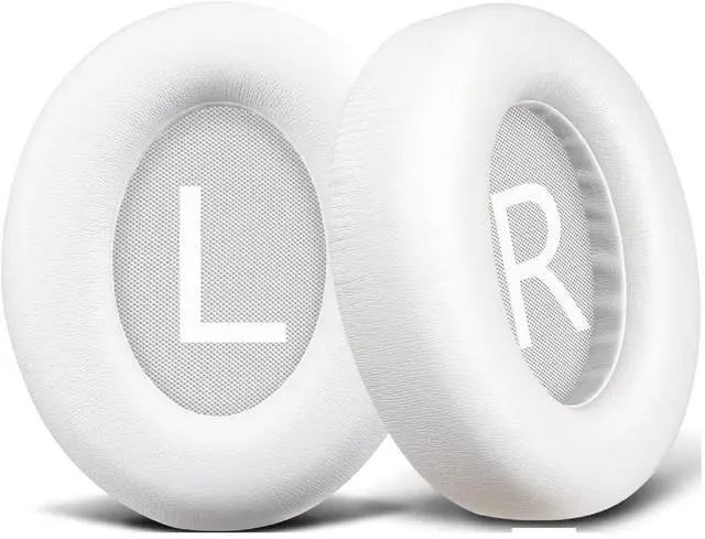 Alt view image 5 of 5 - Earpads cover Replacement for Bose NC 700 Headphones Ear Pads Cushions Soft Protein Leather Earmuffs with with Noise Isolation Foam (White)