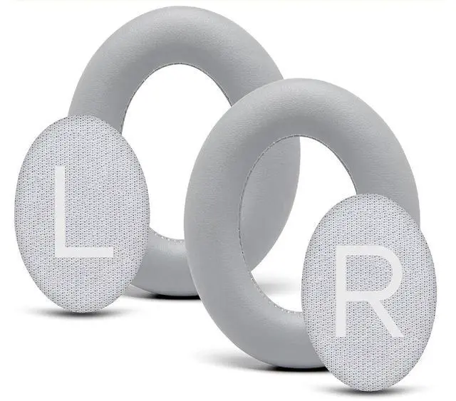Alt view image 4 of 5 - Earpads cover Replacement for Bose NC 700 Headphones Ear Pads Cushions Soft Protein Leather Earmuffs with with Noise Isolation Foam (Gray)