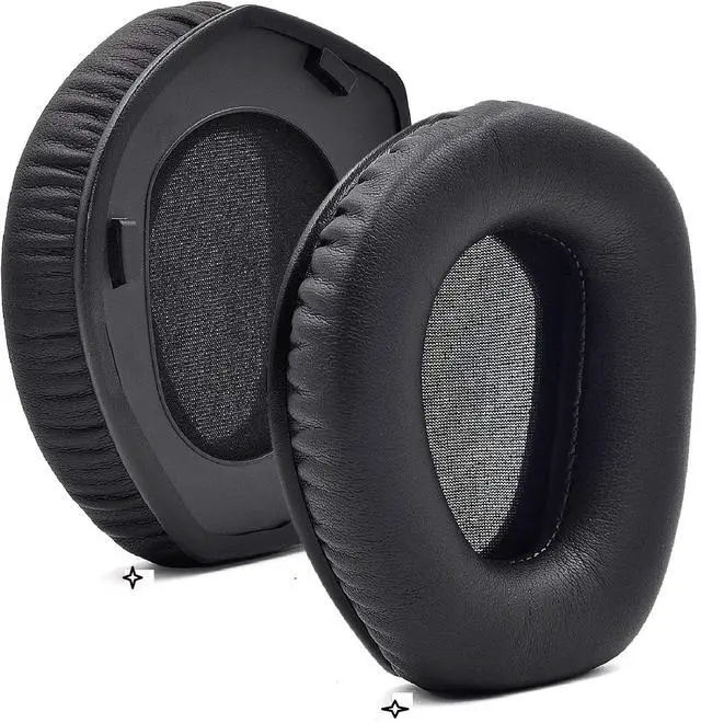 Alt view image 4 of 5 - Earpads Replacement for Sennheiser RS165 RS175 RS185 RS195 Headphone Ear Pads Cushions Protein Leather Earmuffs with Noise Isolation Foam
