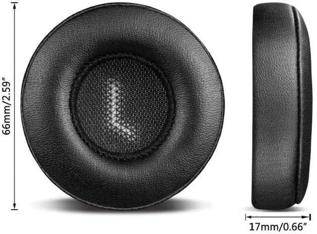 Alt view image 4 of 6 - Earpads Replacement for JBL E35 E45 E45BT Duet BT Bluetooth Wireless Headphones Ear Pads Cushions Softer Protein Leather Earmuffs with Noise Isolation Foam