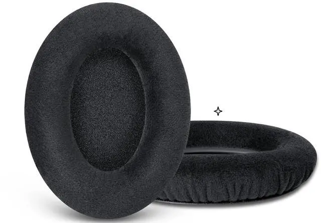 Main image of Earpad Replacement for Sennheiser Game Zero HD380PRO PXC450 PXC350 PC350 PC360 Headphones Ear Pads Cushion Velour Earmuffs with Noise Isolation Foam (Black)