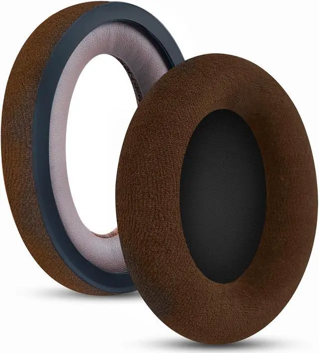 Main image of Earpads Replacement for Sennheiser HD598 HD518 HD558 HD595 HD599 HD569 HD579 HD560s Headphone Ear Pads Cushions Velour Earmuffs with Noise Isolation Foam (Brown)