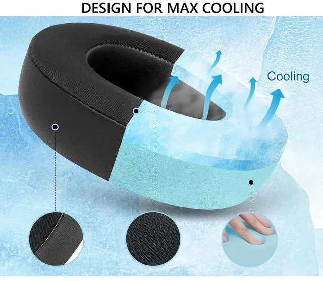 Alt view image 4 of 5 - Earpad Replacement for Steelseries Arctis Nova Pro Wireless Headphone Ear Pads Cushion Fabric Earmuffs with Noise Isolation Foam