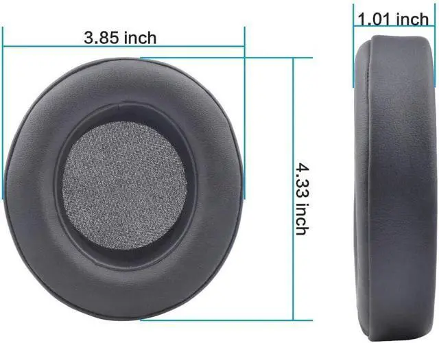 Alt view image 5 of 5 - Earpads Replacement for Razer Kraken Pro V2, Kraken 7.1 V2, Kraken Stormtrooper Headsphone Ear pad Cushion Soft Protein Leather with Noise Isolation Memory Foam