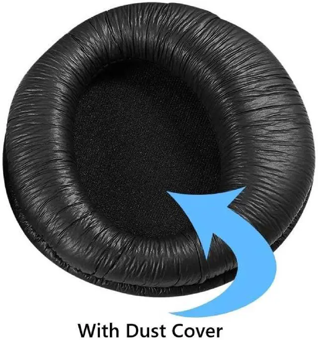 Alt view image 3 of 5 - Earpads Replacement for Sony MDR-RF985R RF970 RF960R RF925RK & MDR-DS6500 Headphones Ear Pads Cushions Wrinkle Earmuffs with Noise Isolation Foam