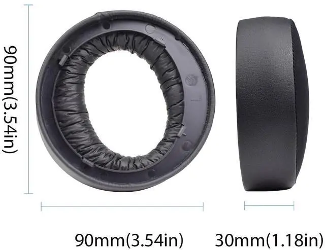 Alt view image 2 of 5 - aibileec Earpads Replacement for Sony PlayStation 5 Pulse PS5 3D Wireless Headphone Ear Pads Cushions Cool Gel Earmuffs with Noise Isolation Foam