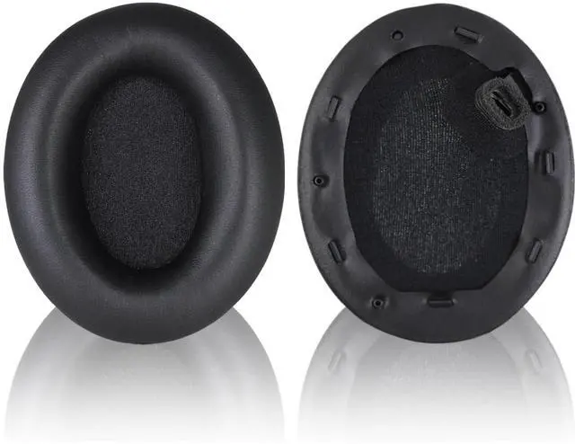 Alt view image 3 of 5 - Earpads Replacement for Sony WH-1000XM4 (WH1000XM4) Headphones Ear Pads Cushion Soft Protein Leather Earmuffs with Noise Isolation Foam