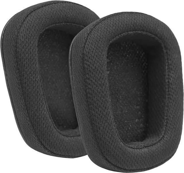 Alt view image 3 of 5 - Earpads Replacement for Logitech G35 G930 G933 G935 G633 G635 G533 G430 G431 G432 G433 G332 G230 G231 G233 Gaming Headphone Ear Pads Cushion Mesh Fabric Earmuffs with Noise Isolation Foam