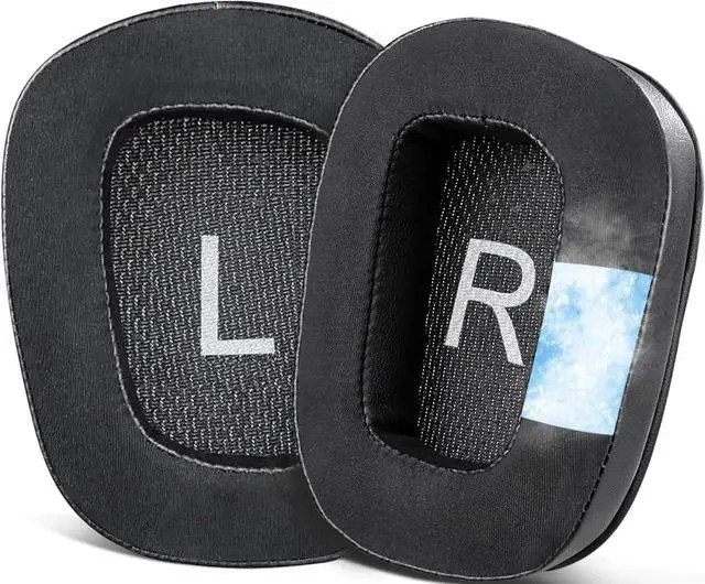 Main image of Earpads Replacement for Logitech G35 G930 G933 G935 G633 G635 G533 G430 G431 G432 G433 G332 G230 G231 G233 Gaming Headphone Ear Pads Cushion Cool Gel Silk Earmuffs with Noise Isolation Foam