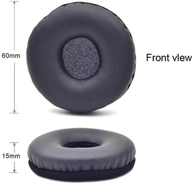 Alt view image 5 of 5 - Earpads Replacement for Logitech H390 / H600 H609 Wireless Headphone Ear Pads Cushion Protein Leather Earmuffs with Noise Isolation Foam