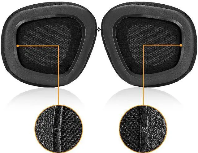 Alt view image 2 of 6 - Earpads Replacement for Corsair Void/Void v2/Void Pro/Void Elite/Surround Wired & Wireless RGB USB Gaming Headphone Ear Pads Cushions with Noise Isolation Foam - Mesh Fabric Earmuffs