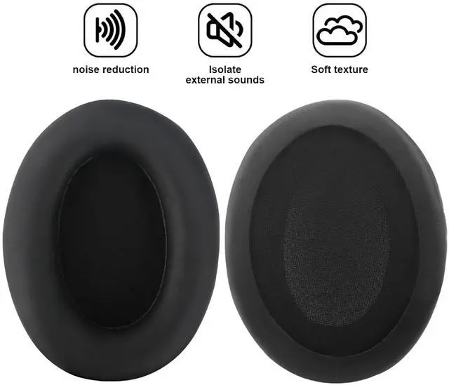Alt view image 5 of 5 - Earpads Cover Replacement for SteelSeries Arctis 1 3 5 7 9 Pro Wire Wireless Headphones Ear Pads Cushions mesh Fabric Earmuffs with with Noise Isolation Foam