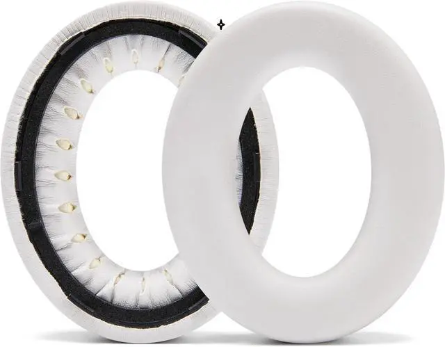 Alt view image 3 of 4 - Earpads Replacement for Bose QuietComfort(QC) Ultra Wireless Headphones Earmuffs Cushions Ear Pads Soft Protein Leather with Noise Isolation Foam (White)